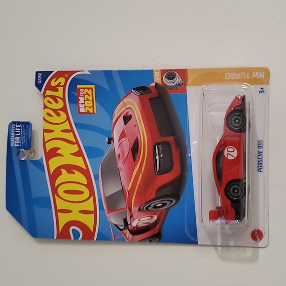 Porsche 935 in Red #70 Hot Wheels Turbo Series 1/10 - Picture 1 of 6